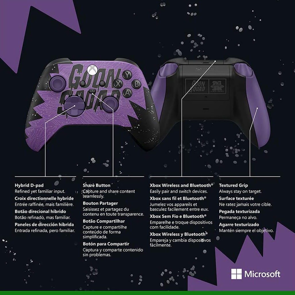 A Photo Of Xbox Wireless Controller – Space Jam: A New Legacy Goon Squad Edition
