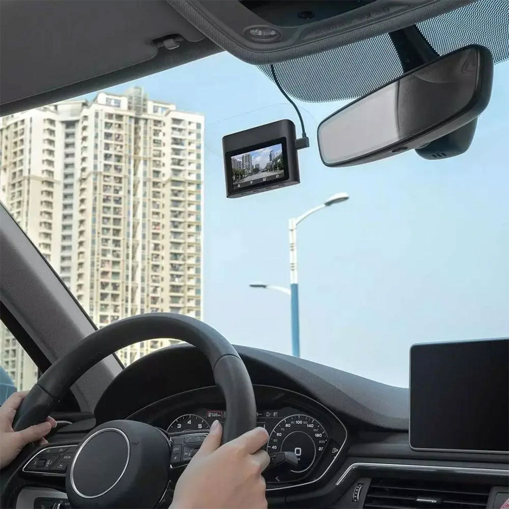 A Photo Of Xiaomi Car Dash Cam 2 - 2K Version DVR 3 inch Display WIFI Voice Control Driving Digital Video Recorder 140 Wide Angle Night Vision