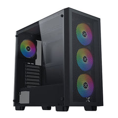 A Photo Of Gaming Desktop Setup: Samsung 24 inch Gaming Monitor - Core i9-13900KF - 64GB Ram - 1TB SSD - RTX 4090 24GB