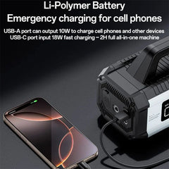A Photo Of YESIDO 5-in-1 Portable Car Jump Starter 10000mAh