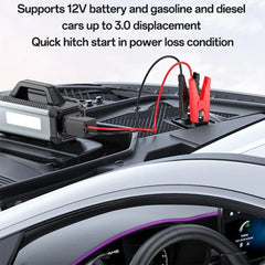 A Photo Of YESIDO 5-in-1 Portable Car Jump Starter 10000mAh