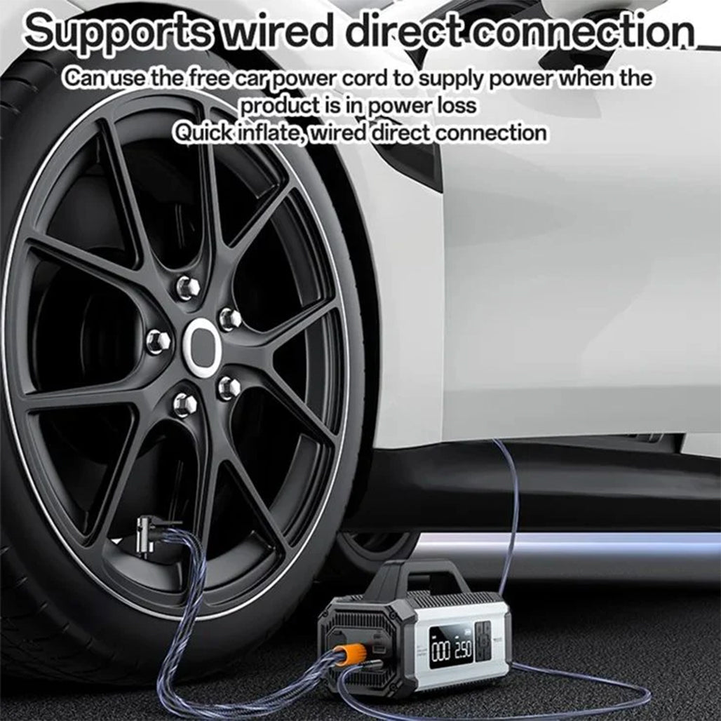 A Photo Of YESIDO 5-in-1 Portable Car Jump Starter 10000mAh