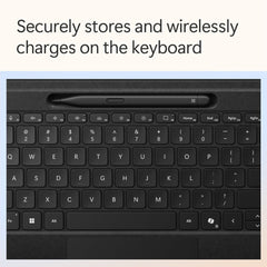 A Photo Of Microsoft Surface Pro Flex Keyboard for Pro (11th Edition), Pro 9, and Pro 8 with Pen Storage - Black