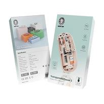 Green Lion Transparent Mouse 2 1600DPI