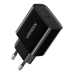 A Photo Of Ugreen USB-C 20W Power Delivery Wall Charger – EU Plug