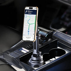 A Photo Of Green Lion GX-73 MagSafe Car Cup Phone Holder - Black