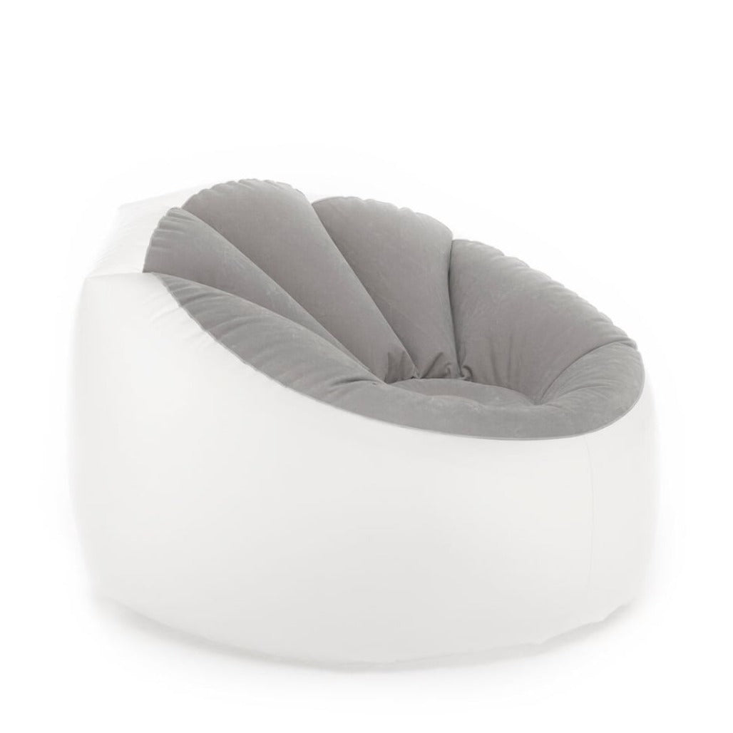A Photo Of InnovaGoods Inflatable Armchair with Multicoloured LED and Remote Control - V0103729