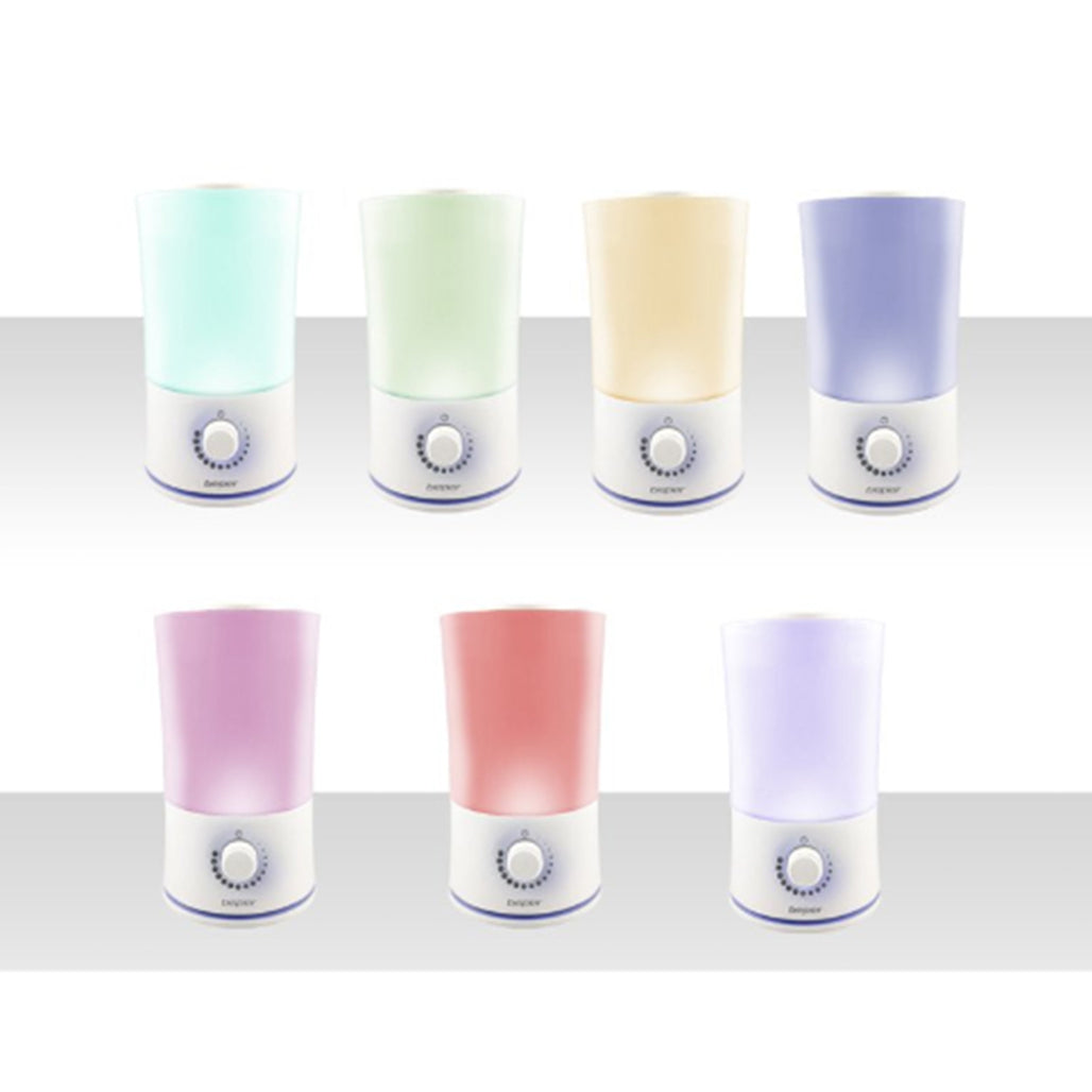 A Photo Of Beper Ultrasonic Aroma Diffuser & Humidifier -7-Color LED Mood Light 70.401