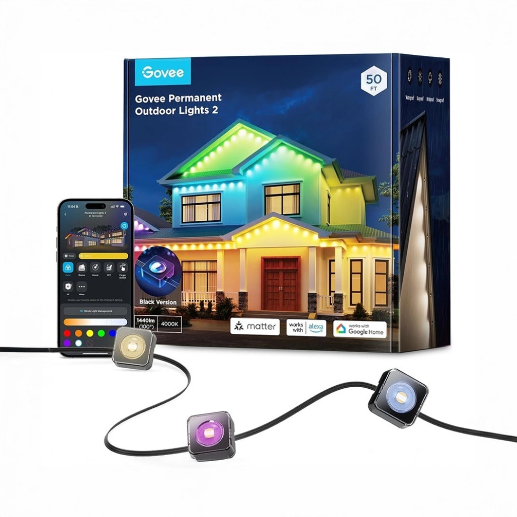 A Photo Of Govee Permanent Outdoor Lights 2