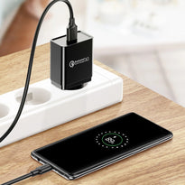 Ugreen 20881 USB-A 3.0 / USB-C 3A cable 0.5m - black