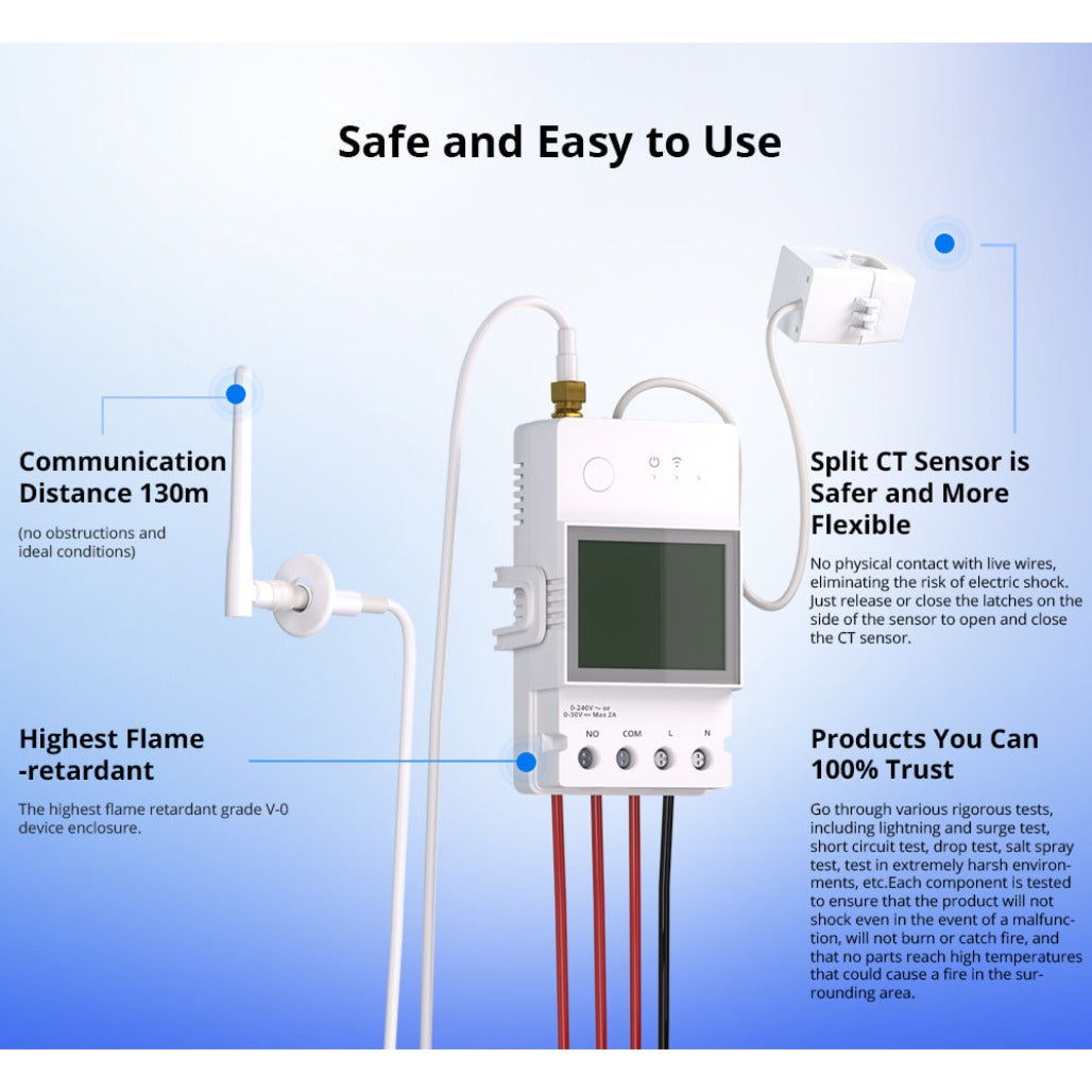 A Photo Of Sonoff Ring Smart Power Meter - POWCT