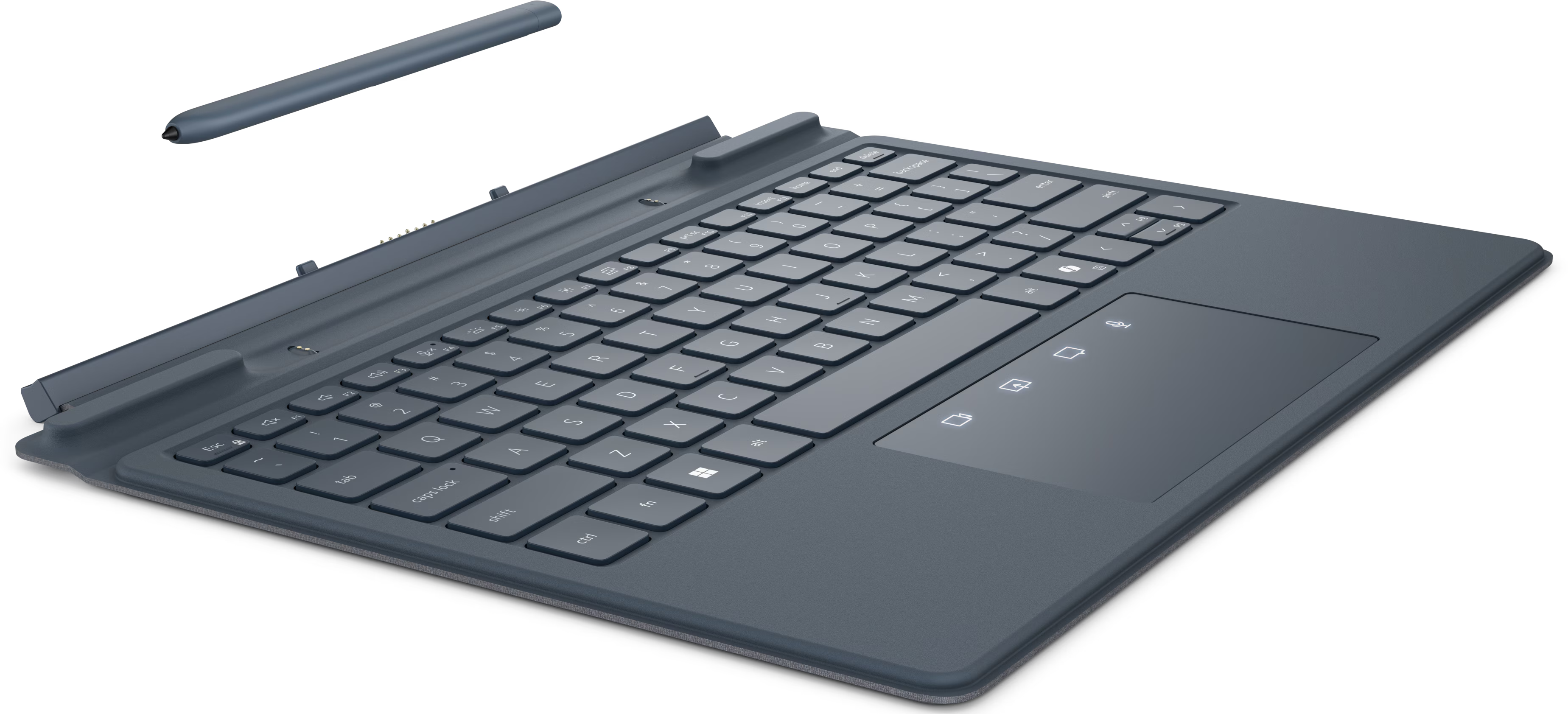 A Photo Of Dell Latitude 7350 Detachable with Keyboard - 13.3