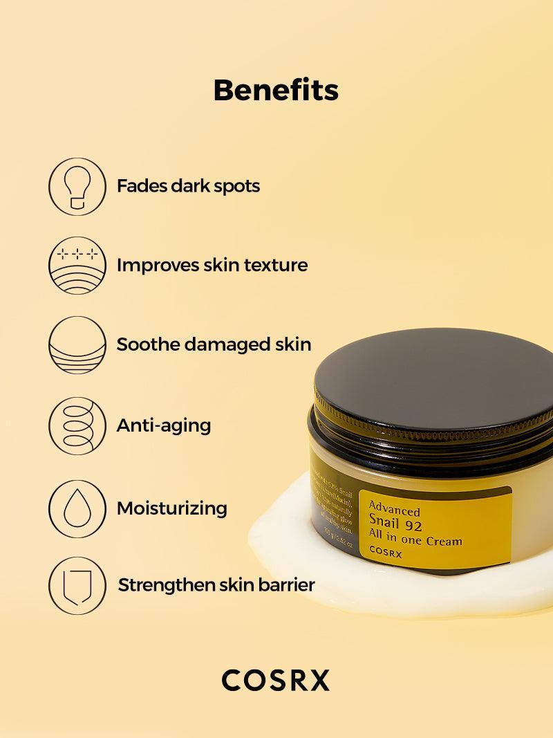 A Photo Of COSRX Advanced Snail 92 All In One Cream – 100ml