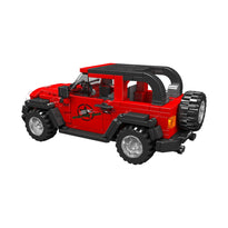 Mould King 27058S Wrangler Off-road Vehicle Building Toy Set - 453 Pieces - 27058