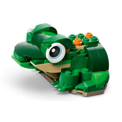 A Photo Of LEGO Creator 3-in-1 Turtle with a Water Lily Flower 124 Pieces - 31377