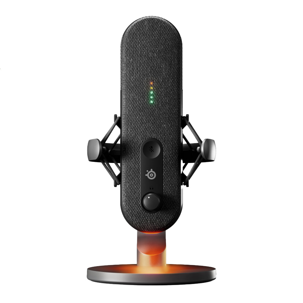 A Photo Of SteelSeries Alias USB-C Condenser Gaming Microphone with Sonar Software