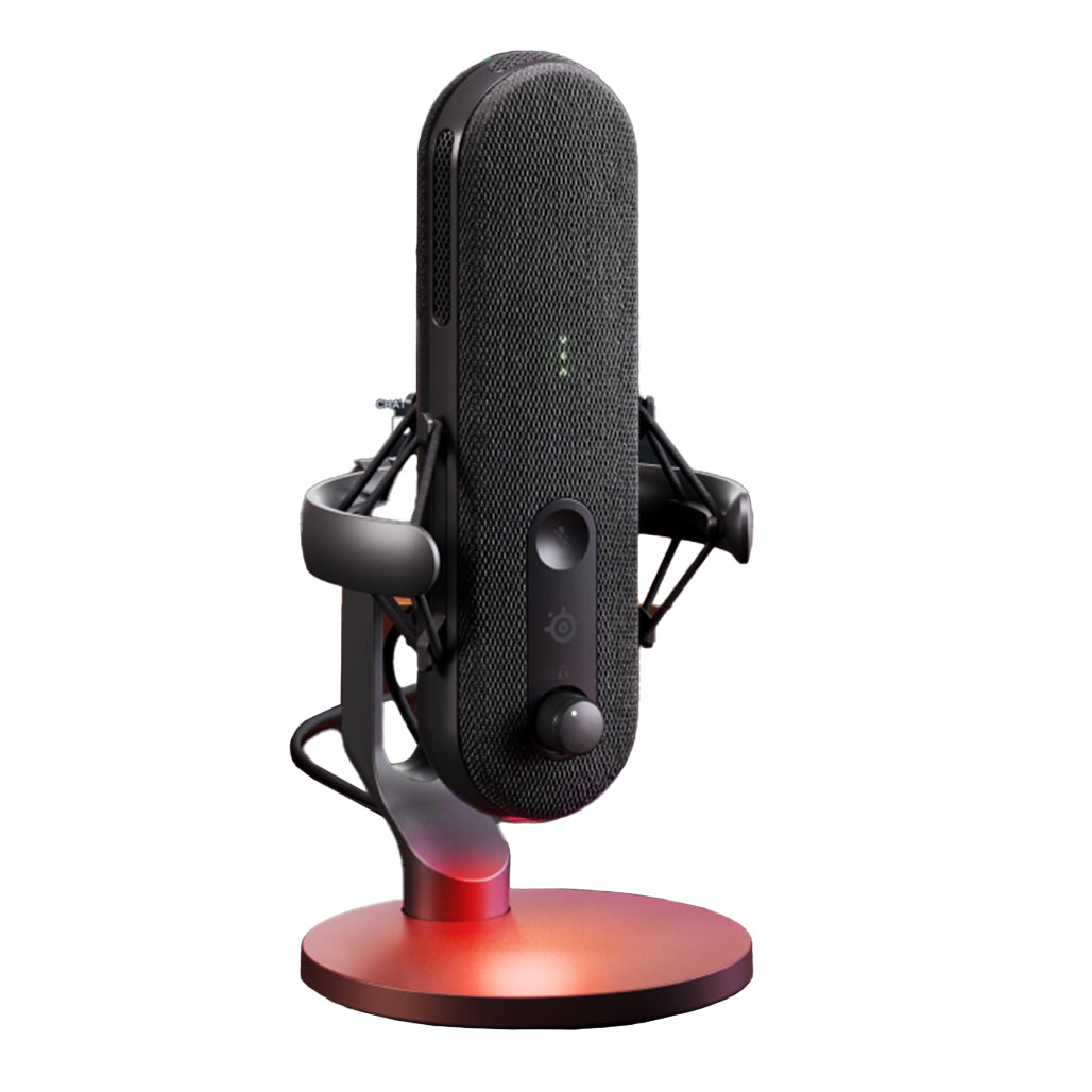 A Photo Of SteelSeries Alias USB-C Condenser Gaming Microphone with Sonar Software