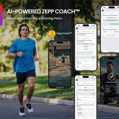 A Photo Of Amazfit Balance Black - The Ultimate Fitness Smart Watch