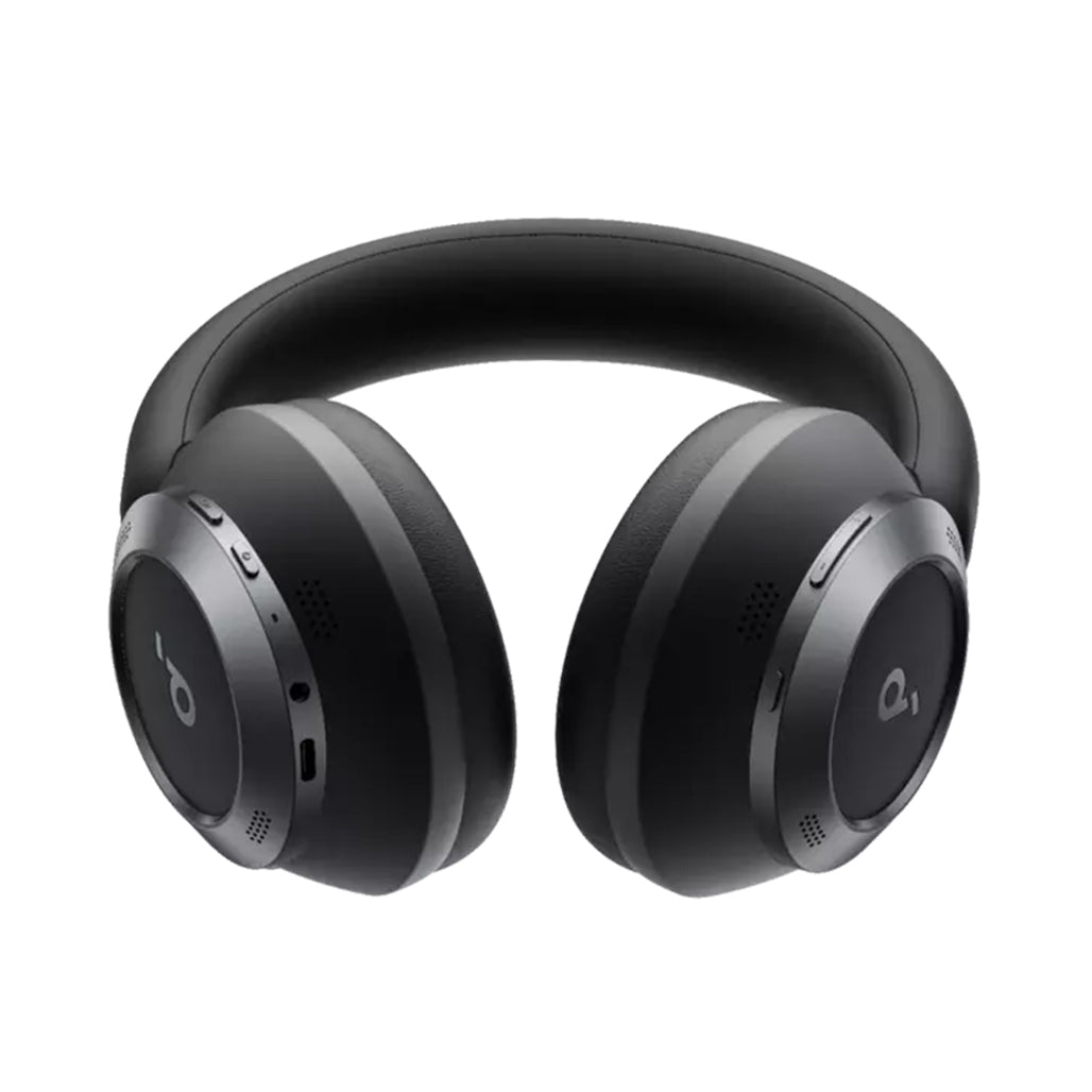 A Photo Of Anker Soundcore Space One Pro Over-Ear Headphones with Travel Case