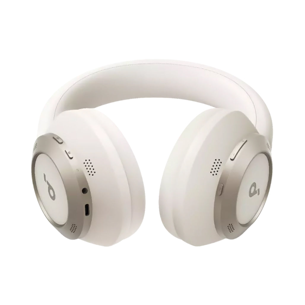 A Photo Of Anker Soundcore Space One Pro Over-Ear Headphones with Travel Case