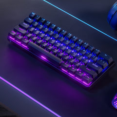 A Photo Of SteelSeries Apex Pro Mini Wireless - Compact Gaming Keyboard with Adjustable OmniPoint Switches