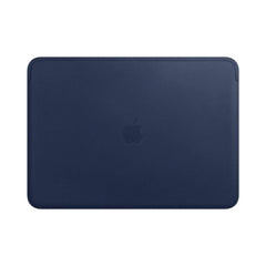 A Photo Of Apple Leather Sleeve for Apple Macbook Air or Pro 13-inch - Midnight Blue