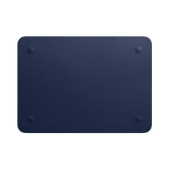 A Photo Of Apple Leather Sleeve for Apple Macbook Air or Pro 13-inch - Midnight Blue