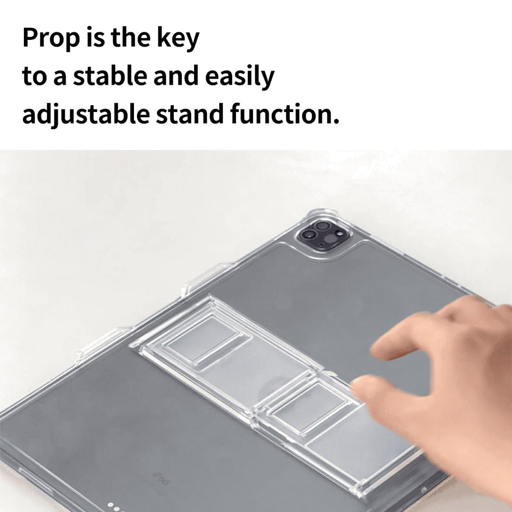 A Photo Of Araree FLEXIELD SP Shockproof Clear Case with Kickstand & S Pen Holder for iPad Pro 13