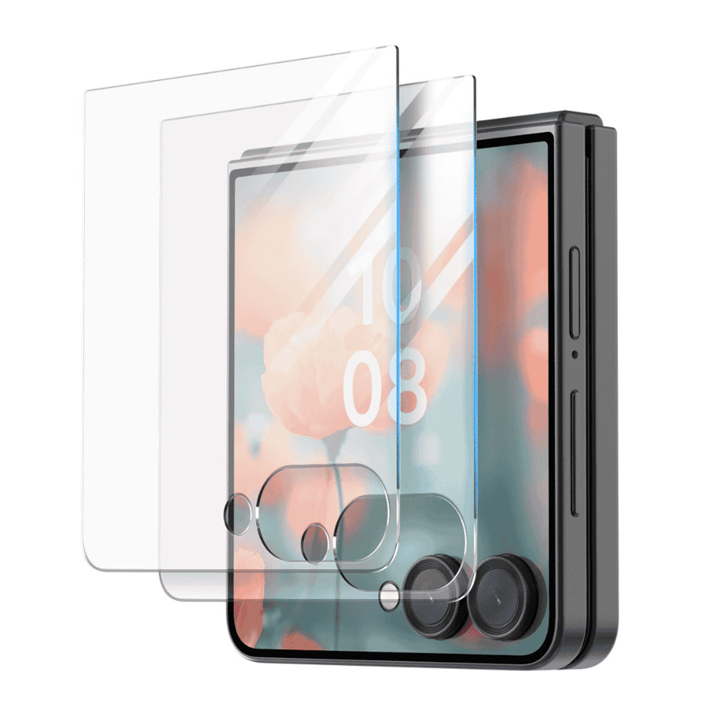 A Photo Of Araree Core Tempered Glass Screen Protector for Samsung Galaxy Z Flip7 (2 Pack)