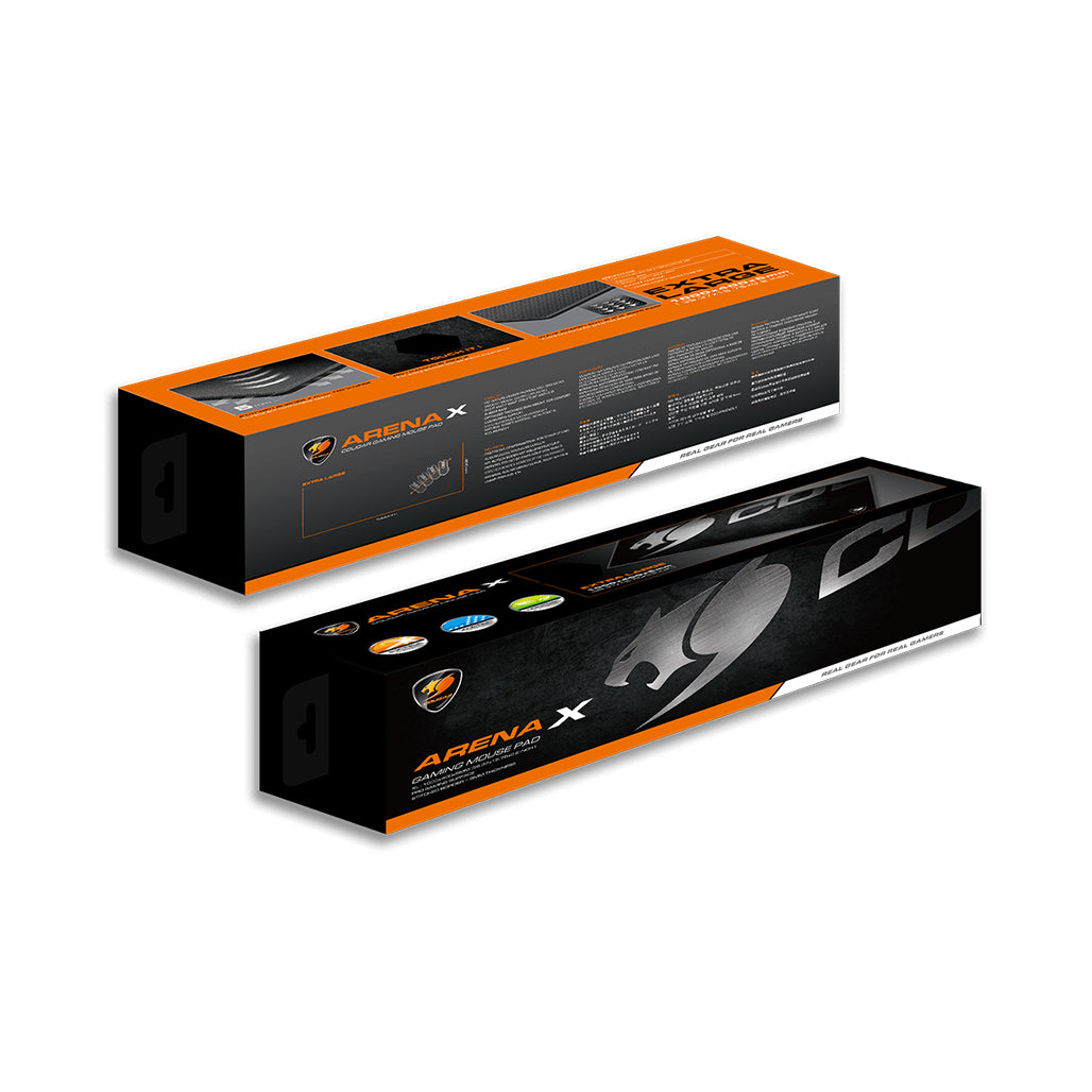 A Photo Of COUGAR ARENA X Gaming Mouse Pad – Pro Gaming Surface with Stitched Border & 5mm Thickness, Extra Large, Waterproof, and Anti-Slip Base