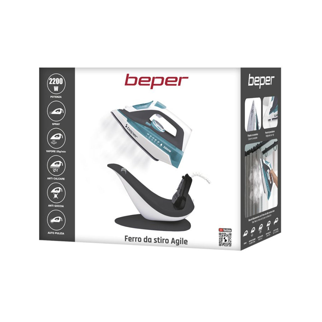 A Photo Of Beper Cordless Steam  Dry Iron with 300ml Tank Model 50.161
