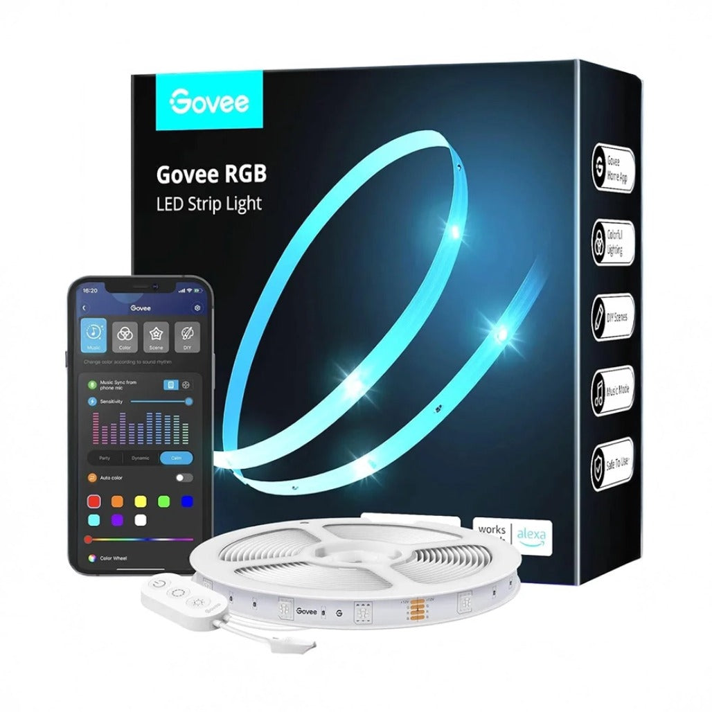 A Photo Of Govee RGB LED Strip Light - H615A-H6110