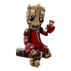 A Photo Of LEGO Marvel Ravager Jumpsuit Groot 604 Pieces - 76341
