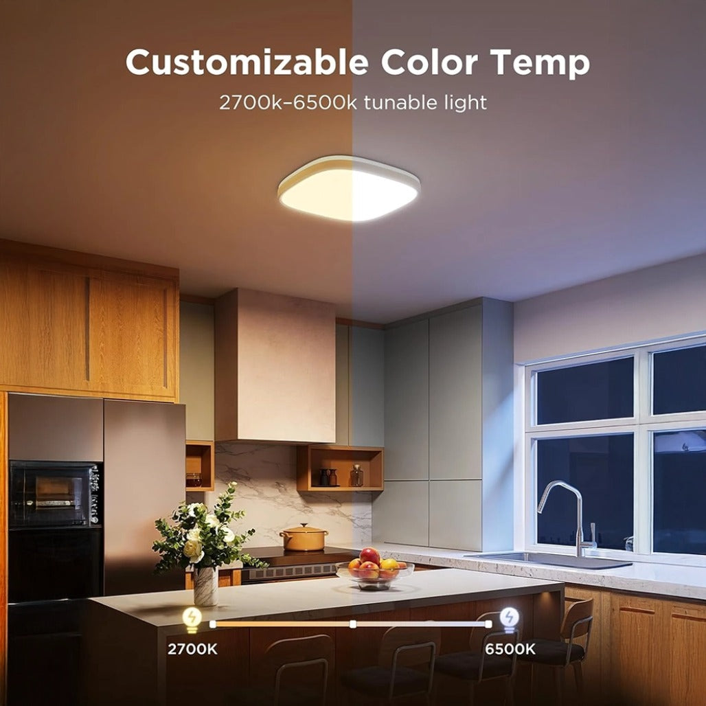 A Photo Of Govee 12inch Square Ceiling Light - H80A4