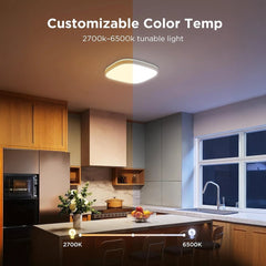 A Photo Of Govee 12inch Square Ceiling Light - H80A4