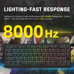 A Photo Of Attack Shark X68 Pro HE - Wireless Mechanical Gaming Keyboard