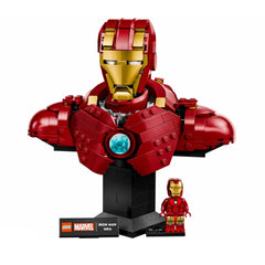 A Photo Of LEGO Marvel Iron Man MK4 Bust 436 Pieces - 76327