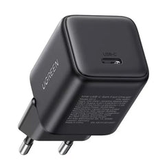 A Photo Of UGREEN 30W GaN USB-C Fast Charger – Smart Power Adapter for Phones, Tablets & MacBook Air