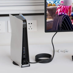 A Photo Of Blupebble HDMI to HDMI - 16K@60Hz - HDMI 2.2 Certified - 2m / 6.6ft