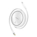 A Small Photo Of Baseus Free2Pull 20W Retractable Type-C to Lightning Fast Charging Data Cable – 1M, Black's Color Variant