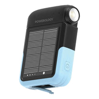 Powerology Sante 10000mAh Solar Power Bank - PPBDS05BK