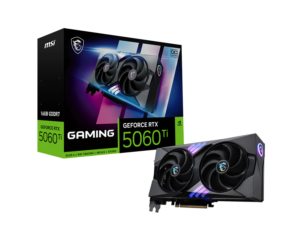 A Photo Of MSI GeForce RTX™ 5060 Ti 16G GAMING OC - G506T-16GC
