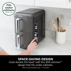 A Photo Of Ninja Double Stack XL Air Fryer - SL400ME