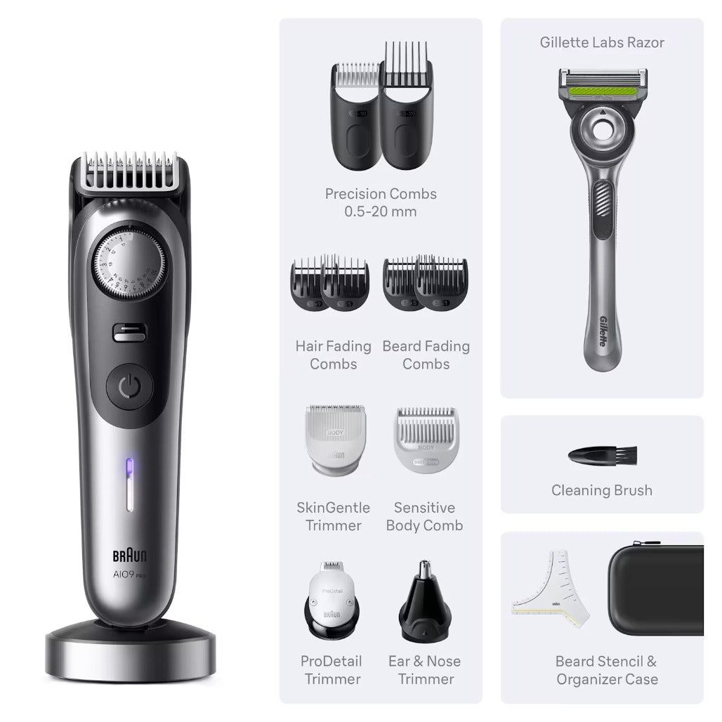A Photo Of Braun All-in-One Trimmer Series 9 PRO - AIO9570