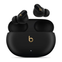 A Photo Of Beats Studio Buds+ - True Wireless Noise Cancelling Earbuds with 36-Hour Battery Life | Black/Gold