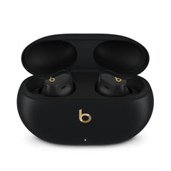 A Photo Of Beats Studio Buds+ - True Wireless Noise Cancelling Earbuds with 36-Hour Battery Life | Black/Gold