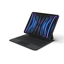 Blupebble Magic Folio with Trackpad English and Arabic Keyboard for iPad Pro 12.9 Inch