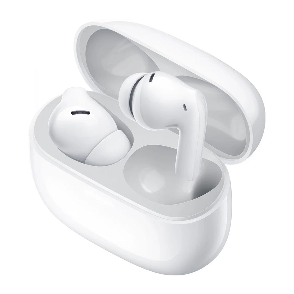 A Photo Of Xiaomi Redmi Buds 5 Pro - Wireless Noise Cancelling Earbuds - Moonlight White