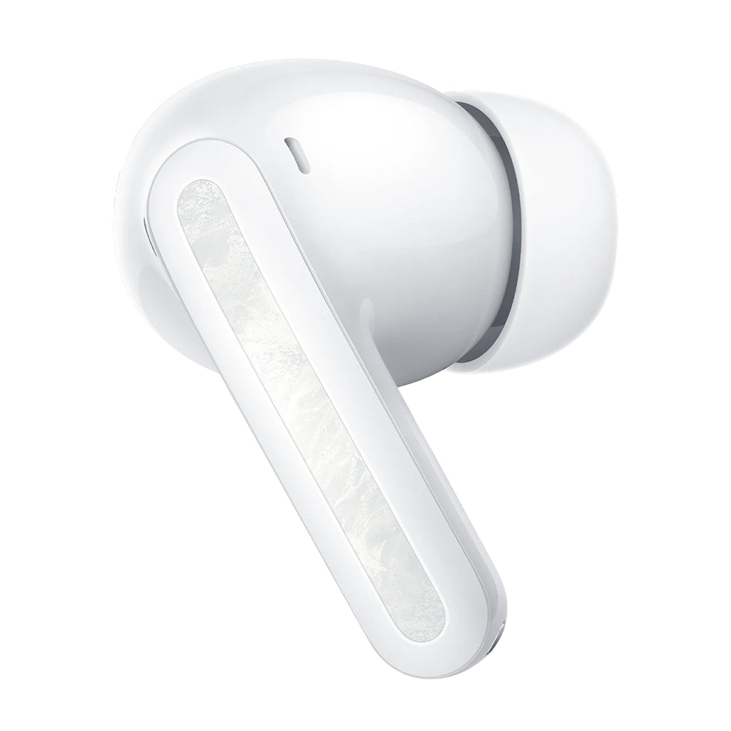 A Photo Of Xiaomi Redmi Buds 5 Pro - Wireless Noise Cancelling Earbuds - Moonlight White