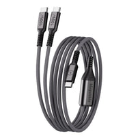 Blupebble PowerFlow 3in1 PD 100W USB-C to USB-C - BP-PFUSBC1.2M100W-BK-SD26-J